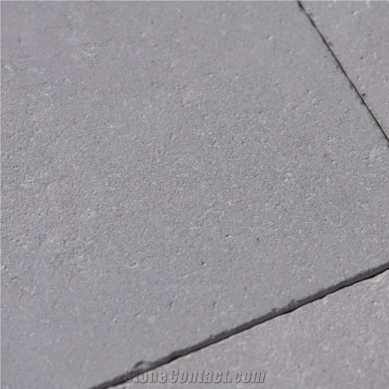 London Grey Sandblasted Limestone Tiles