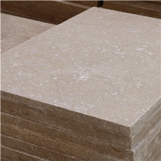 Sinai Pearl Limestone Flamed Tiles