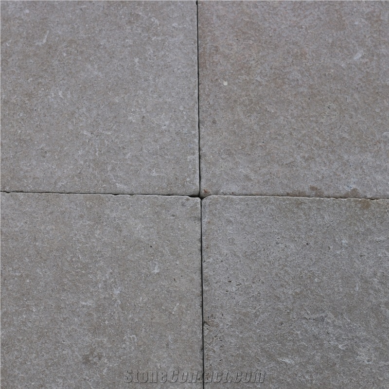 Sinai Pearl Limestone Flamed Tiles