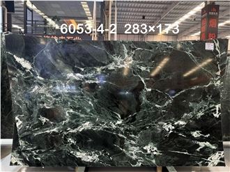 Italy Verde Alpi Polished 2Cm Green Marble Slabs