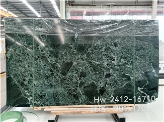 Italy Verde Alpi Polished 2Cm Green Marble Slabs