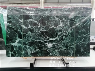 Italy Verde Alpi Polished 2Cm Green Marble Slabs