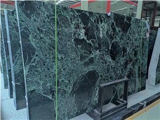 Italy Verde Alpi Polished 2Cm Green Marble Slabs