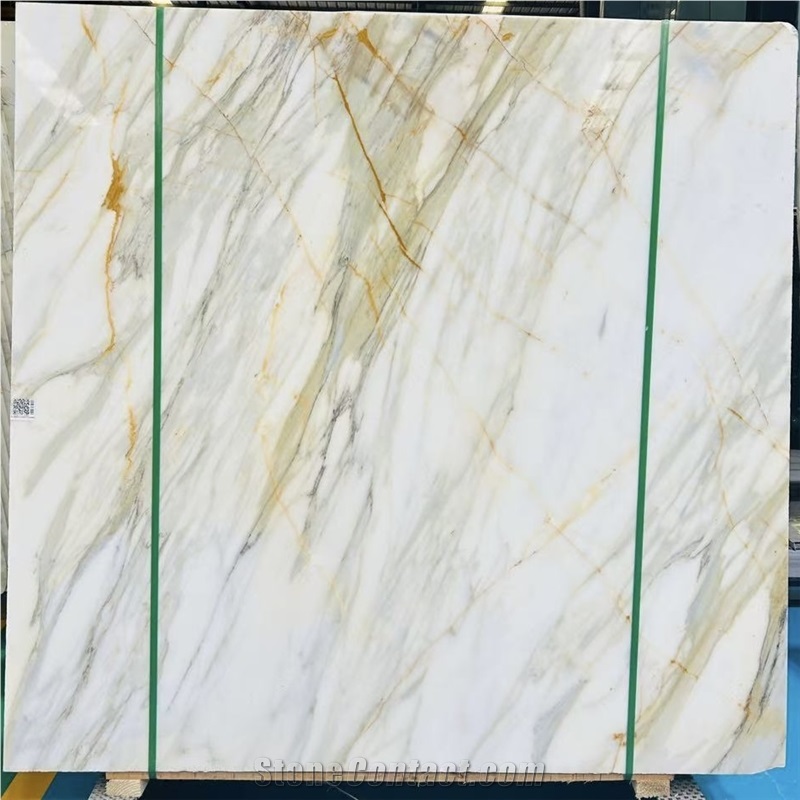Calacatta Gold Marble Slabs, Wall Tiles
