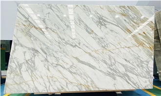 Calacatta Gold Marble Slabs, Wall Tiles