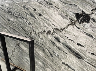 China Dedalus Green Marble Slab Tiles For Countertops