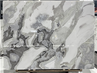 Dover Fendi White Marble Slabs 200*196, FOB Price:109 USD/M2