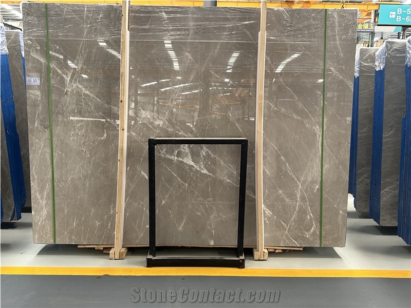 Italy Fior Di Bosco Grey Nature Marble Slab Tiles