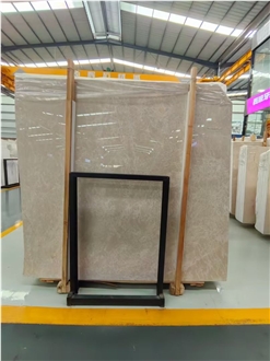Nature Beige Marble Look Crema Uno Slab Tiles