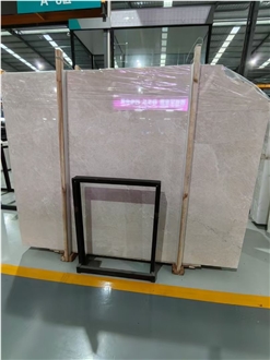 Nature Beige Marble Look Crema Uno Slab Tiles