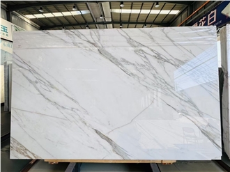Nature Slab Polished Design Calacatta Gold Marble Slabs