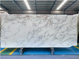 Nature Slab Polished Design Calacatta Gold Marble Slabs