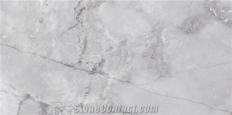 Super White Quartzite Nature Slab Tiles For Floor