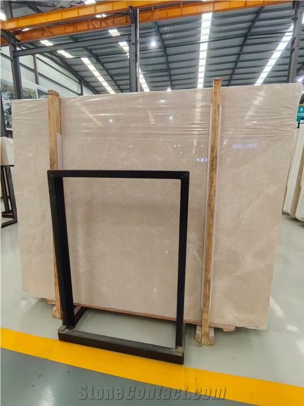 Turkey Nature Marble Stone Crema Uno Tiles Slab