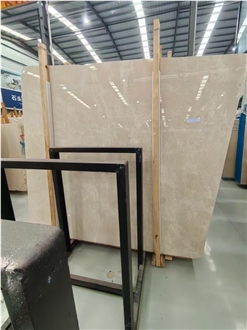 Turkey Nature Marble Stone Crema Uno Tiles Slab
