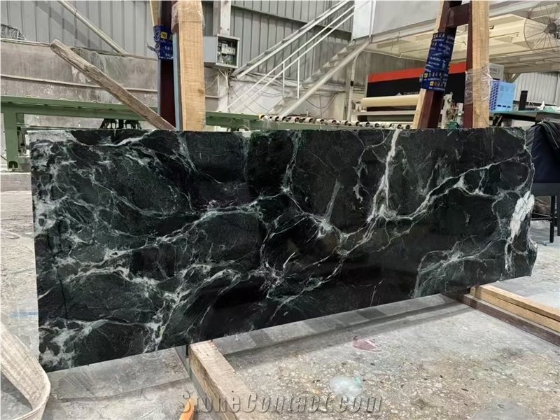 Verde Alpi Scuro Marble Slabs