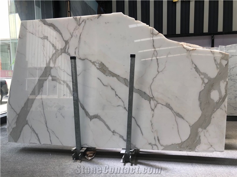 Calacatta White Marble Slabs