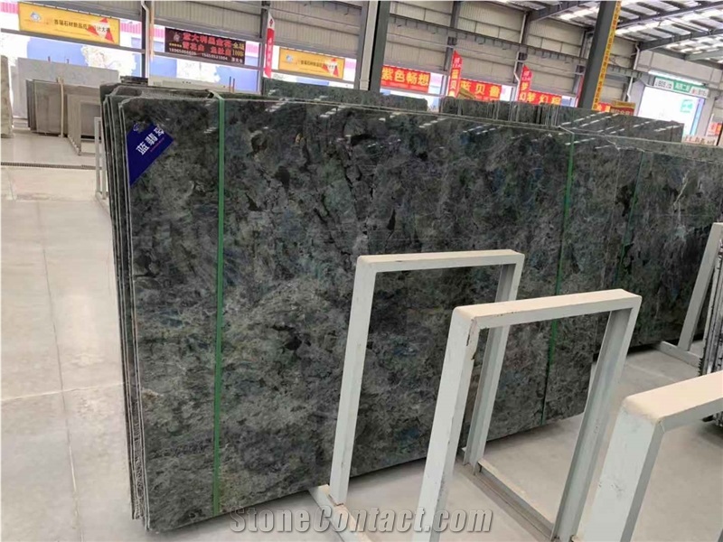 Labradorite Blue Granite Slabs