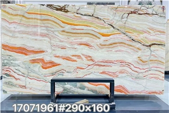 Natural Colorful Onyx Big Slab Tiles