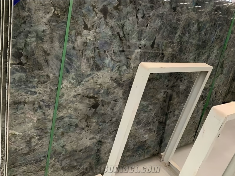 Polished Labradorite Blue Granite Slabs