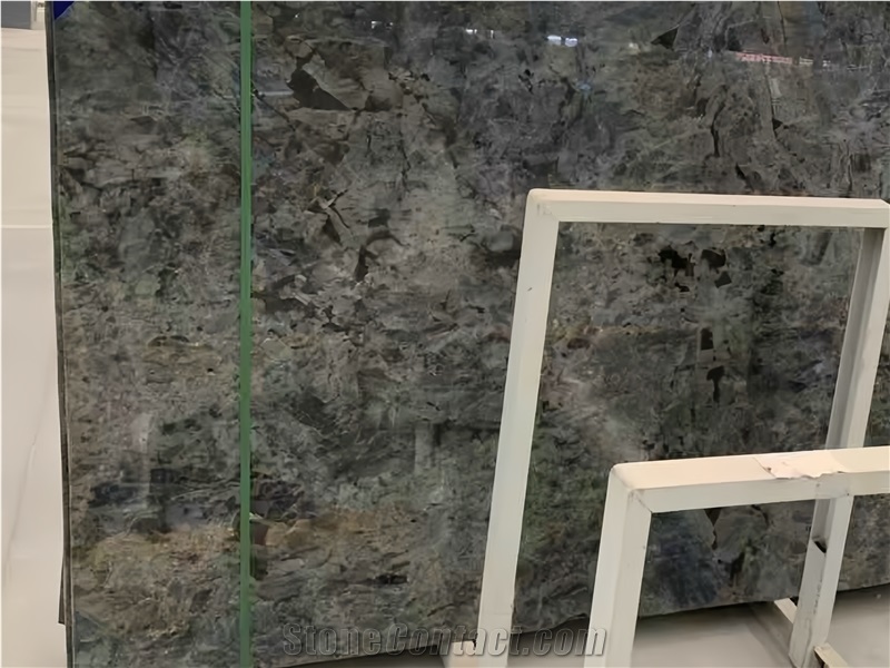 Polished Labradorite Blue Granite Slabs