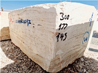 Abassabad Travertine Rough Blocks