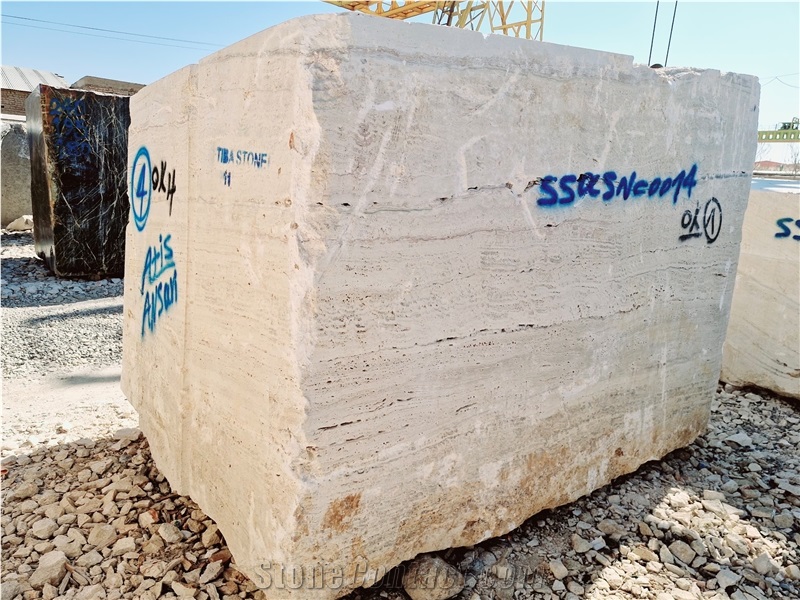 Abassabad Travertine Rough Blocks