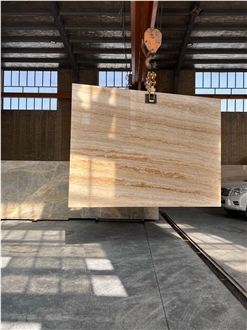 Persian Beige Travertine Slabs