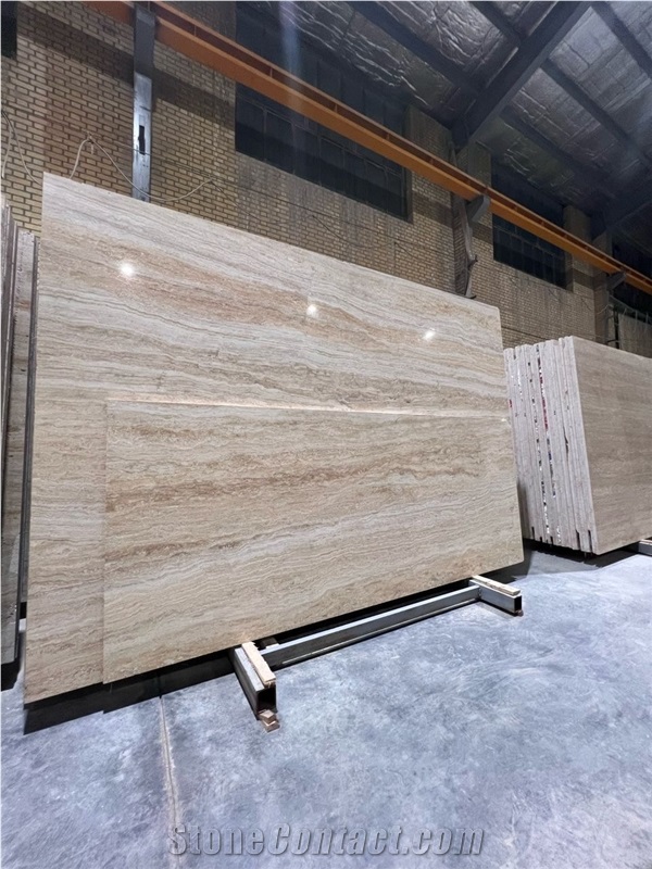Persian Beige Travertine Slabs