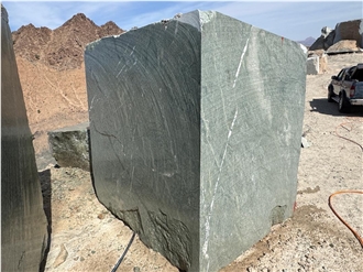 Persian Green  Rough Granite Block