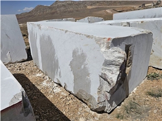 Persian River Silver Grey Marble Rough Blocks