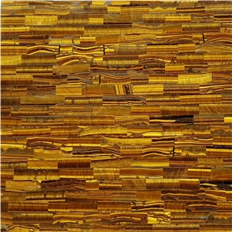 Tiger Eye Semiprecious Stone Slabs