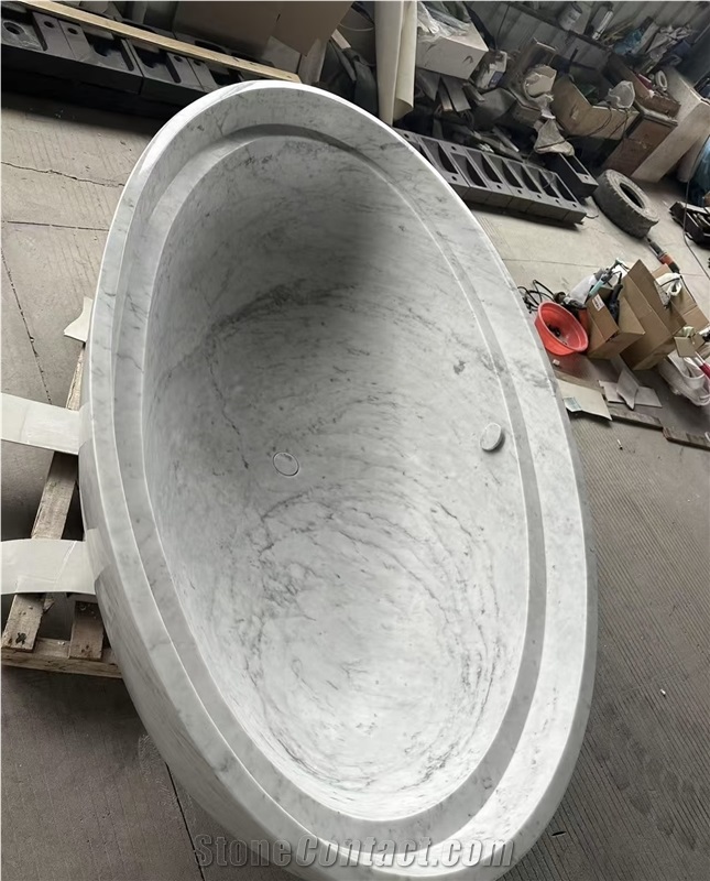 Customized Travertine And Marble Freestanding Bathtubs