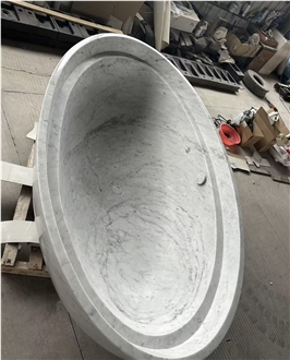 Customized Travertine And Marble Freestanding Bathtubs