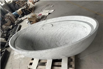 Customized Travertine And Marble Freestanding Bathtubs