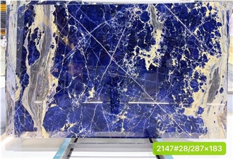Azul Namibia Sodalite Blue Stone Slab Tiles