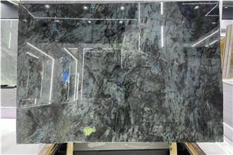 Luxury Stone Blue Labrador Granite Slab For Wall Tiles