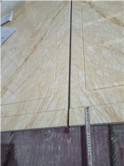 GOLDTOP Spider Gold Marble Slab Polished Stone Tiles