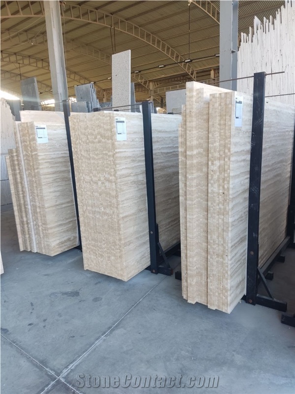 Beige Travertine Slabs
