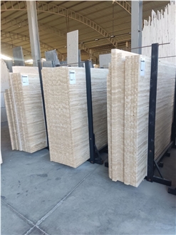 Beige Travertine Slabs