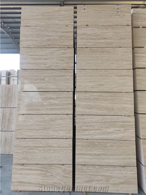 Beige Travertine Slabs