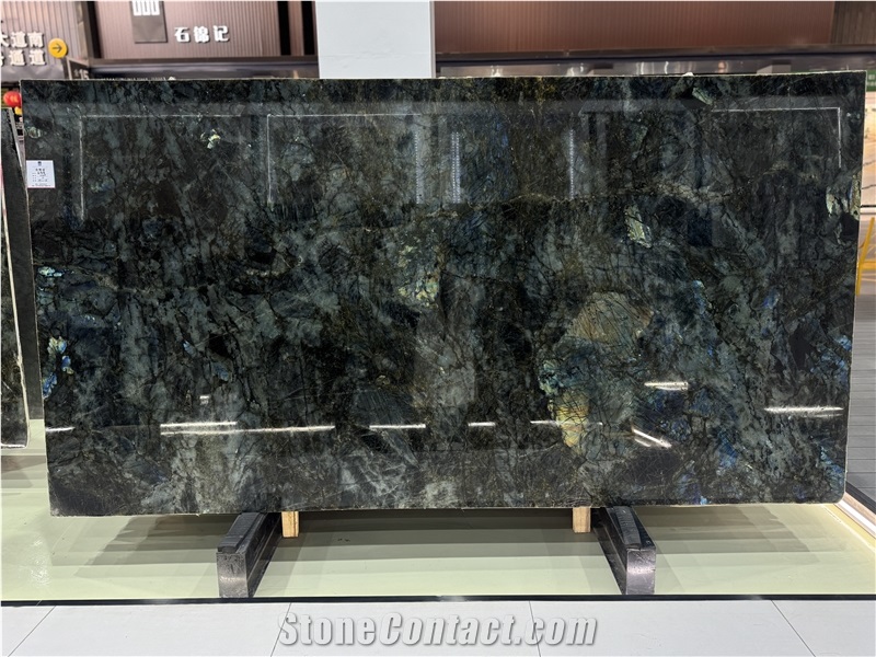 Labradorite River Blue Madagascar Granite Polished Slabs
