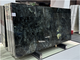 Labradorite River Blue Madagascar Granite Polished Slabs
