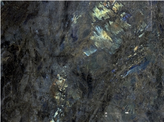 Lemur Blue Madagascar Granite With Blue Crystal  Slabs