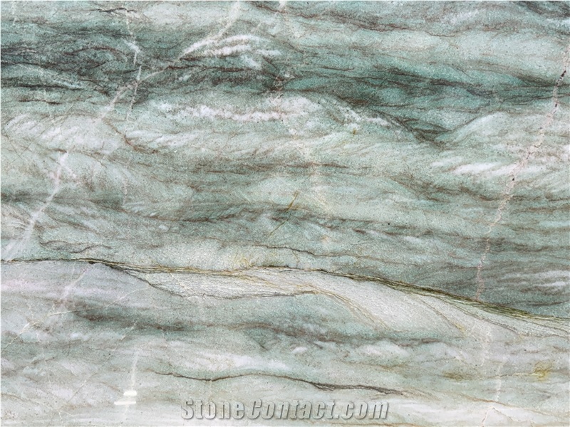 Royal Emerald Green Canyon Brazil Quartzite Polished Slabs