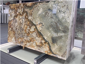 Shangri-La Granite Golden Atlas Brazil Polished  Slabs