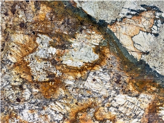 Shangri-La Granite Golden Atlas Brazil Polished  Slabs