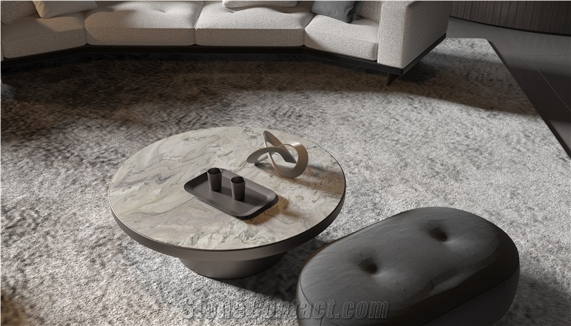 Aquarella Quartzite Slabs For Flooring And Background Wall