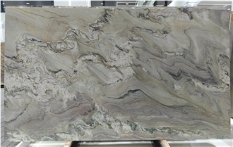 Aquarella Quartzite Slabs For Flooring And Background Wall