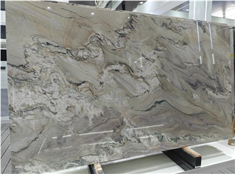Aquarella Quartzite Slabs For Flooring And Background Wall